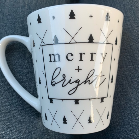 ❤️🎄☃️HOLIDAY CHRISTMAS MUG MERRY & BRIGHT🎄☃️❤️ - Picture 6 of 7